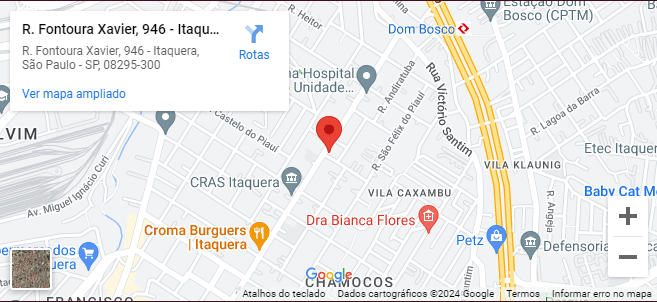 Dentista em Itaquera - maps